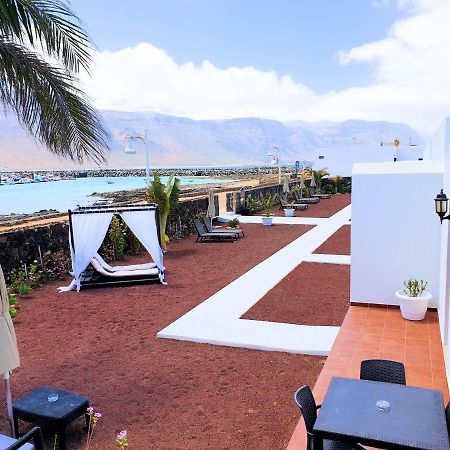 La Graciosa Camelia Beach Vistas Mar Caleta de Sebo Bagian luar foto