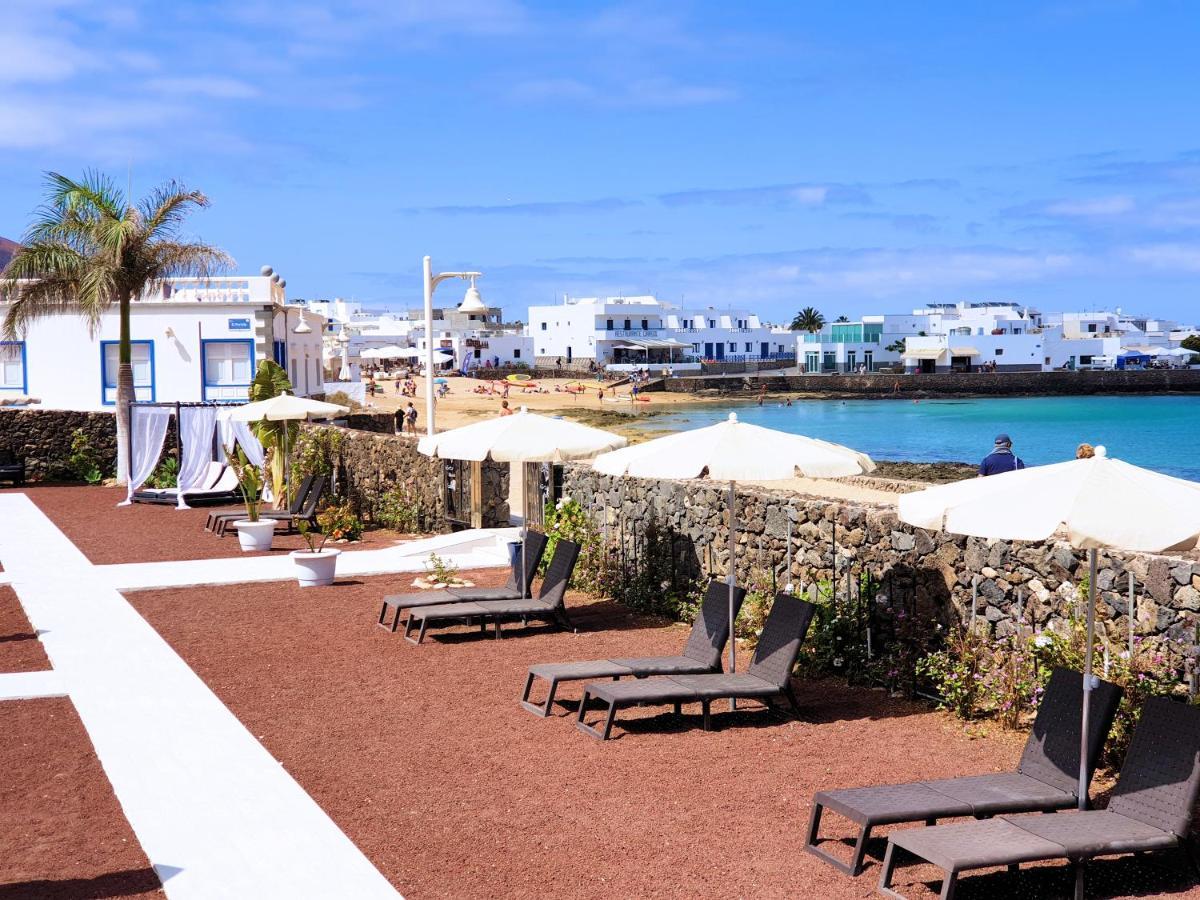 La Graciosa Camelia Beach Vistas Mar Caleta de Sebo Bagian luar foto